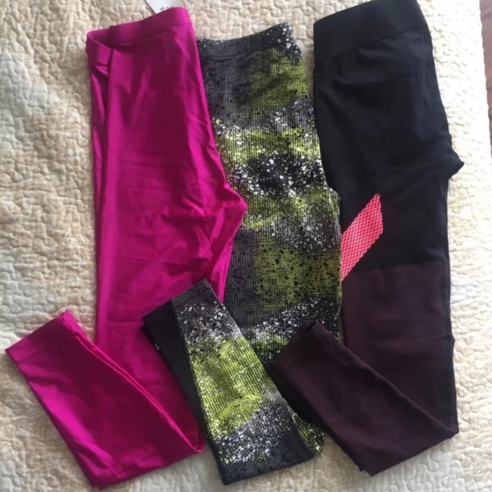 Pink American apparel leggings